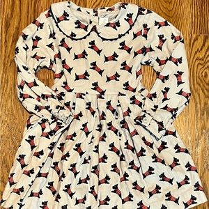 Adorable Scottie print 4T flannel dress
